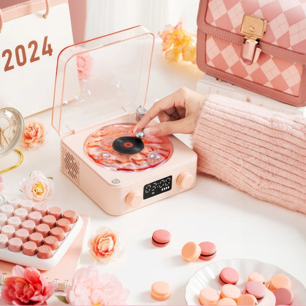Retro Vinyl Player Bluetooth