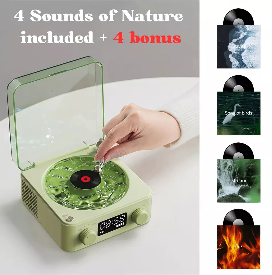 Retro Vinyl Player Bluetooth
