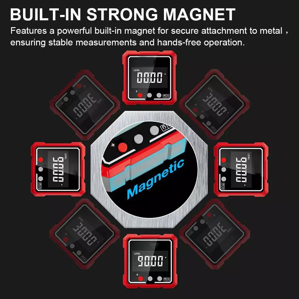 Digital 4-Sided Magnetic Angle Laser