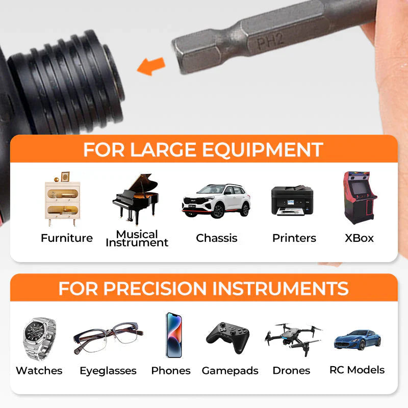 Cordless Electric Screwdriver Set