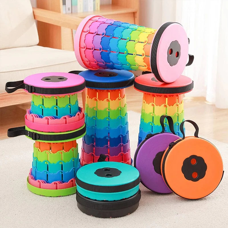 Heavy-Duty Collapsible Portable Stool