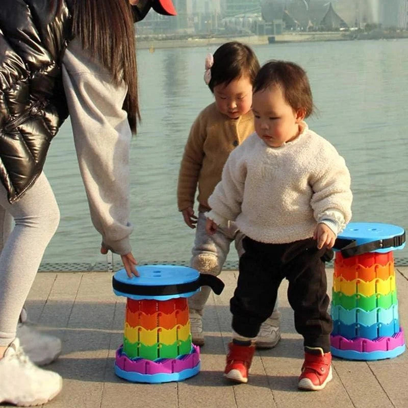 Heavy-Duty Collapsible Portable Stool