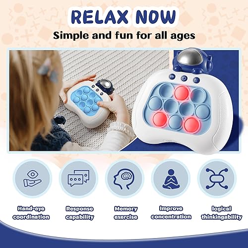 Push Game Console | Bubble Pressure Glow Game