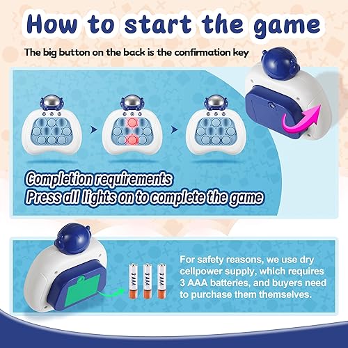 Push Game Console | Bubble Pressure Glow Game